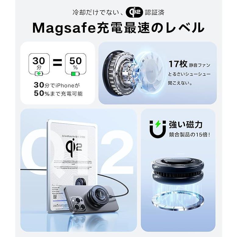 TORRAS（トラス）Ostand PolarCircle Wireless Qi2 Charger 充電器  