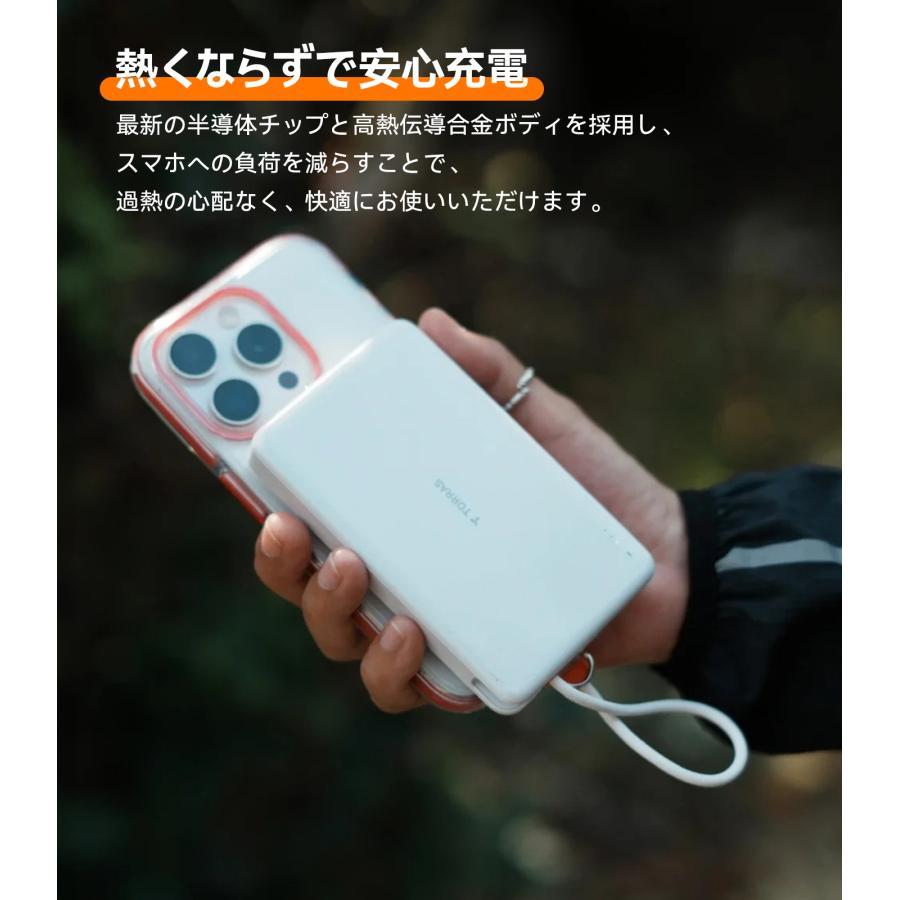 TORRAS（トラス）PebbleLink Powerbank 10000mAhモバイルバッテリー 