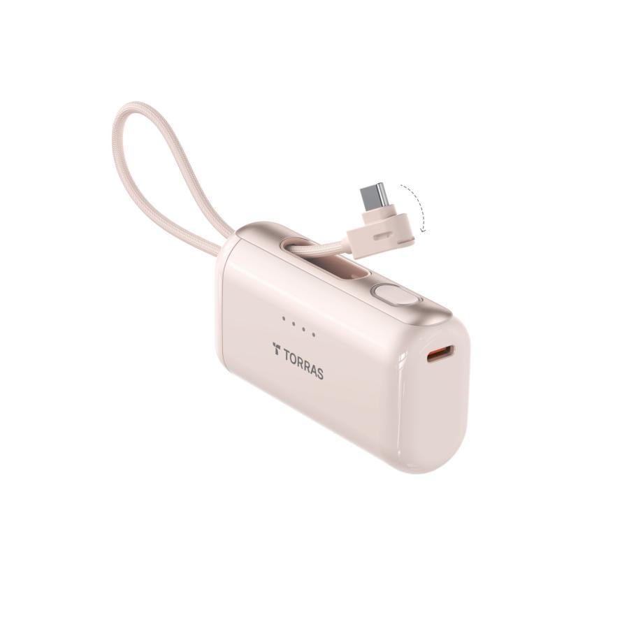 TORRAS（トラス）PocketVolt Powerbank 5000mAhモバイルバッテリー