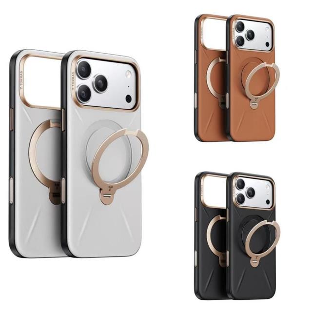 iPhone17Pro TORRAS Ostand Q3 レザートーン TORRAS（トラス）Ostand Q3 レザートーン（iPhone 17 Pro Max用