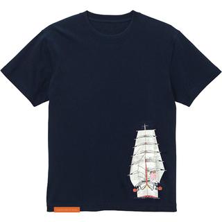 【柳原良平】Tシャツ ネイビー .