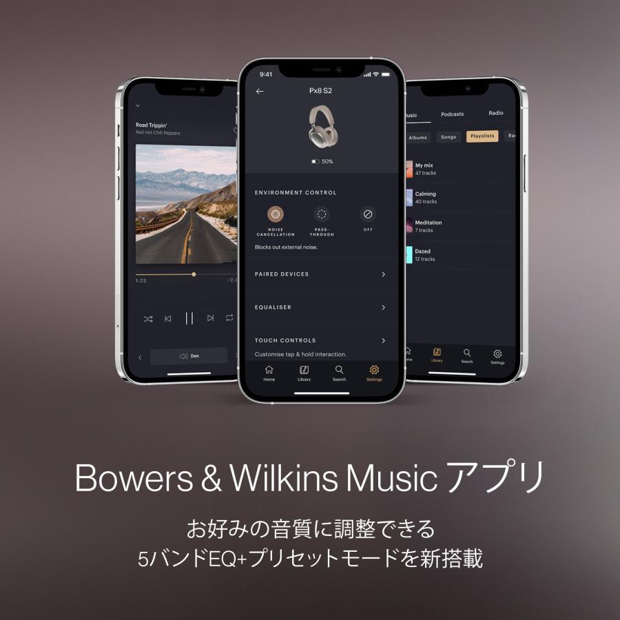 Bowers&Wilkins（バウワース アンド ウィルキンス）完全ワイヤレスヘッドホン PX8S2/WS