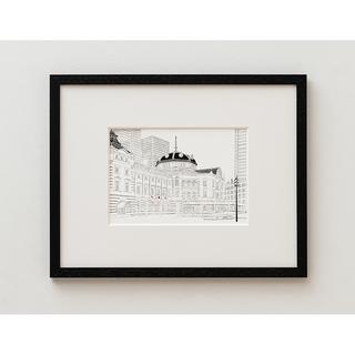 【Ciaolink】額装付きプリント作品 Tokyo Station