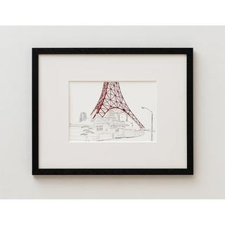 【Ciaolink】額装付きプリント作品 Tokyo Tower