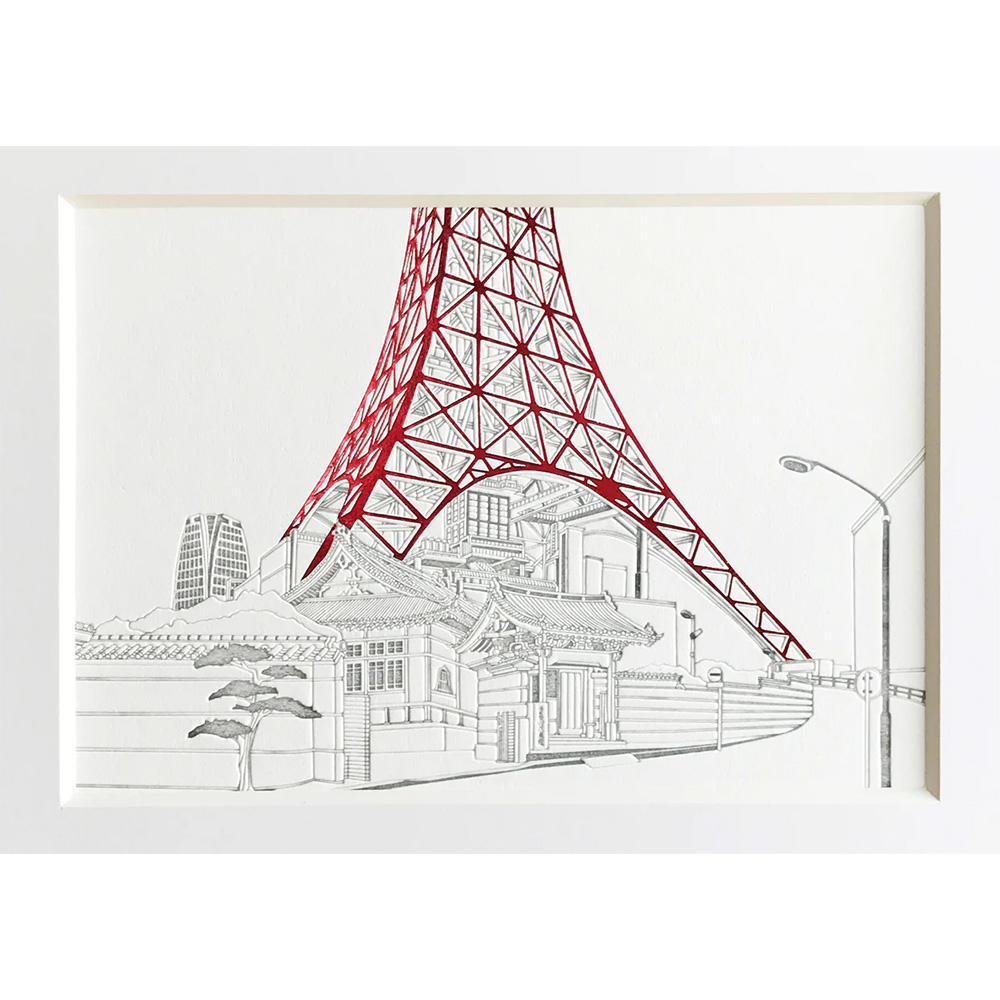 【Ciaolink】額装付きプリント作品 Tokyo Tower
