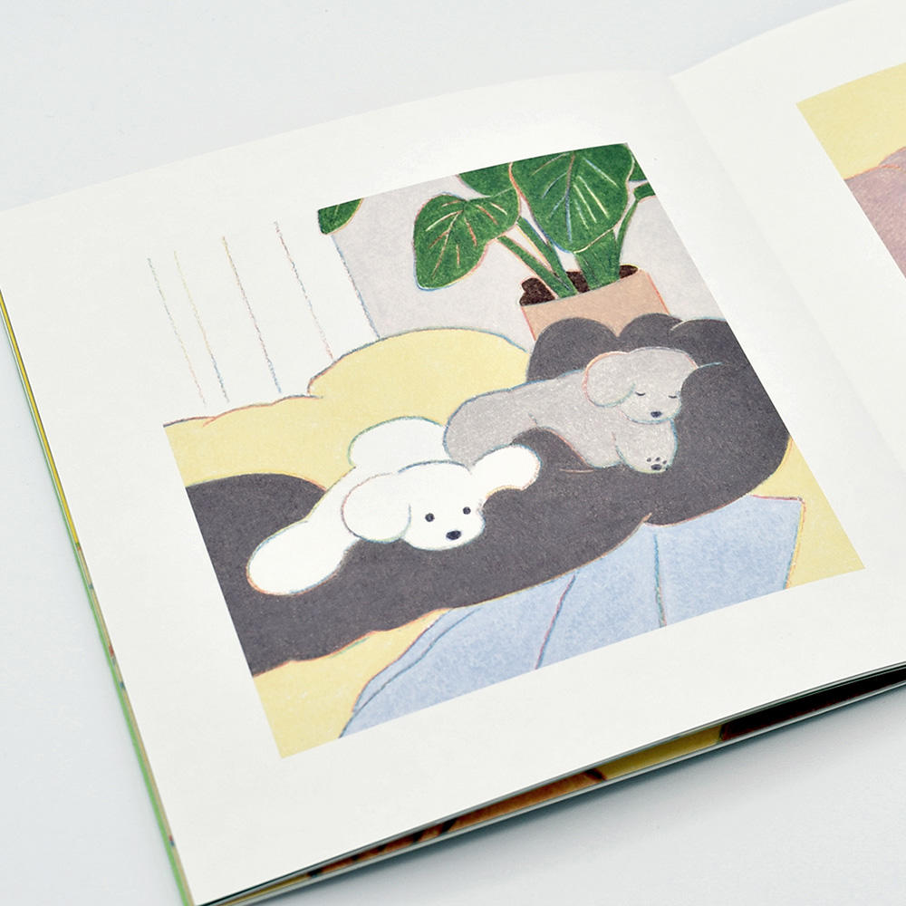 【直筆サイン入り】てらおかなつみ 犬の絵作品集vol.4