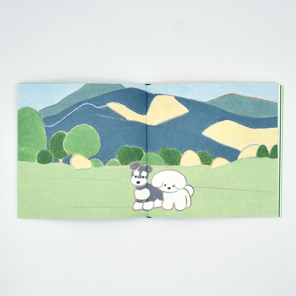 【直筆サイン入り】てらおかなつみ 犬の絵作品集vol.4