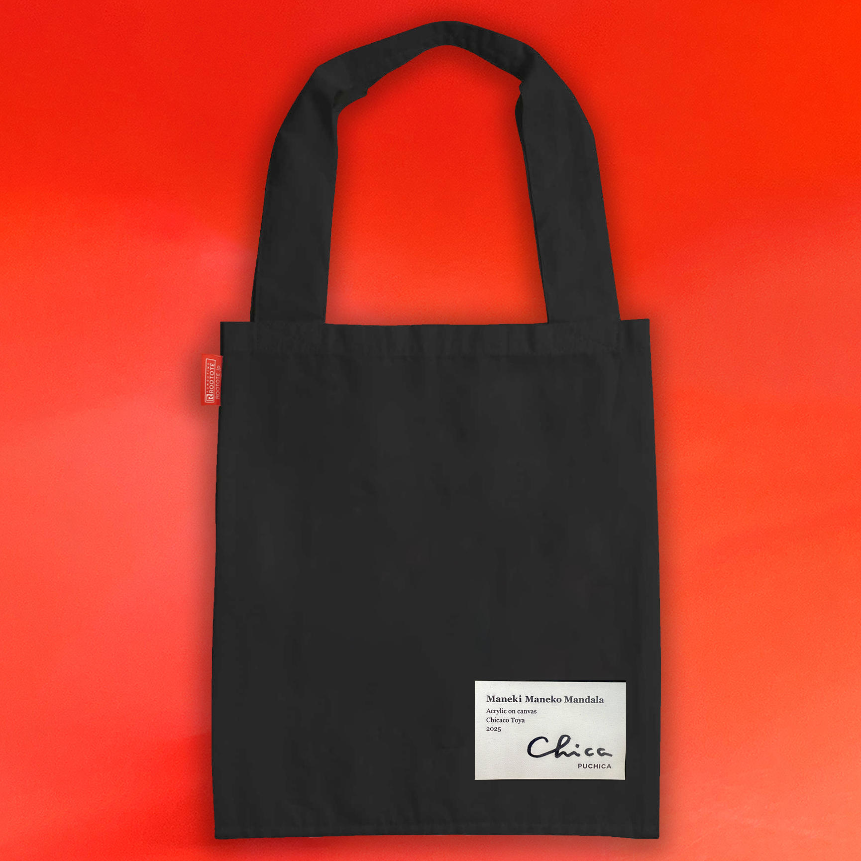 とやちかこ】曼荼羅まねきまねこトートバッグ とやちかこ 京都｜とや