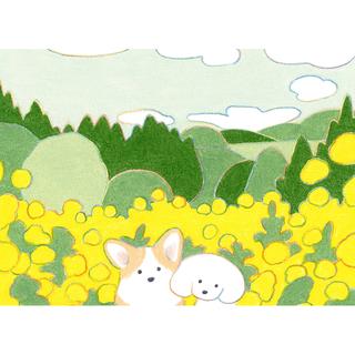 ESOW「モノクロ」シルクスクリーンプリント (額装付／サイン入 ESOW「モノクロ」シルクスクリーンプリント (額装付／Edition付