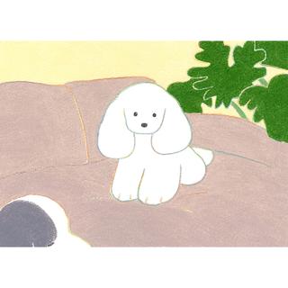 【受注生産・12月中旬頃のお届け】L-03 てらおかなつみ 額装ジークレ―プリント作品