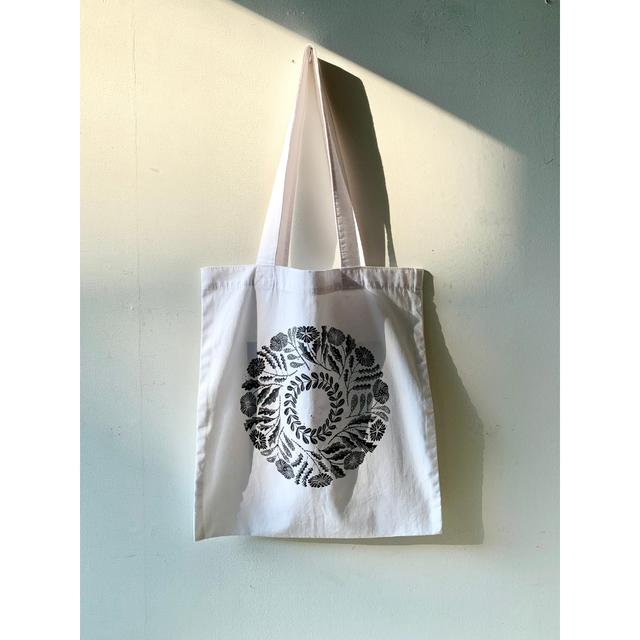 鹿児島睦】花トートバッグ 鹿児島睦 「鹿児島睦 まいにち」展