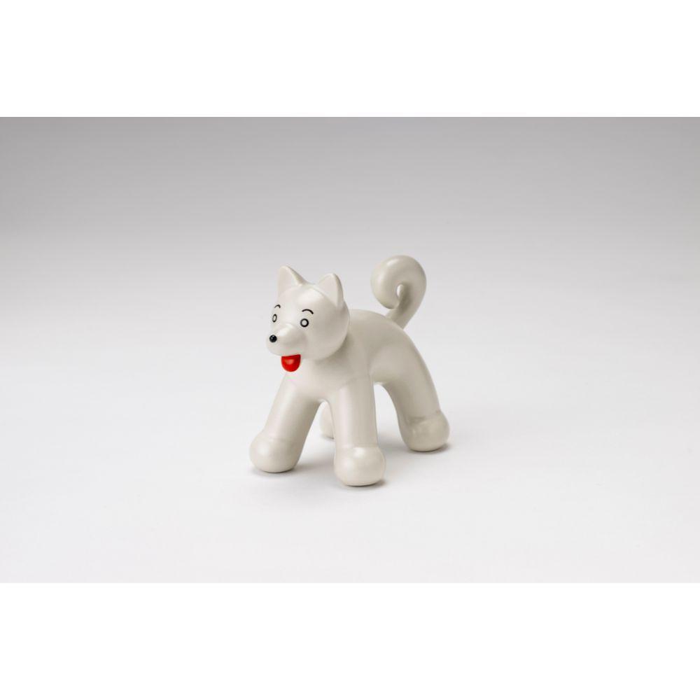 【unpis】 瀬戸焼置物「DOG B」(ウォームグレー)