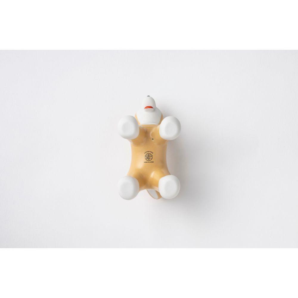 【unpis】 瀬戸焼置物「DOG B」(茶柴)