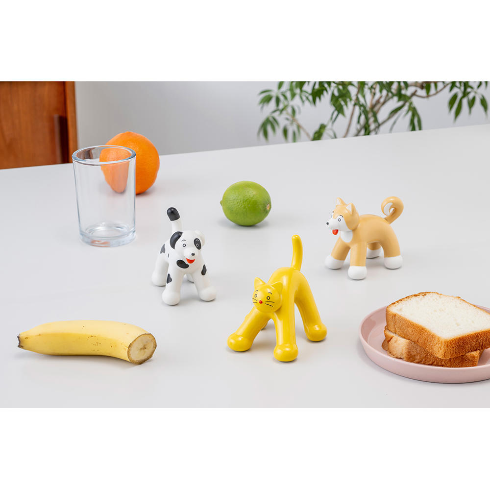 【unpis】 瀬戸焼置物「DOG B」(茶柴)