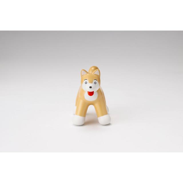 【unpis】 瀬戸焼置物「DOG B」(茶柴)