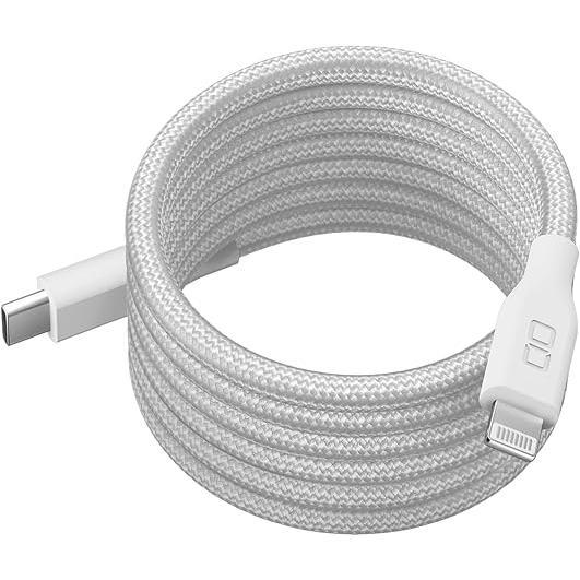 CIO スパイラルケーブル CtoL 1m （USB Type-C to Lightningケーブル）