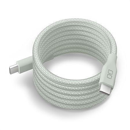 CIO スパイラルケーブル CtoC 1m （USB Type-Cケーブル）