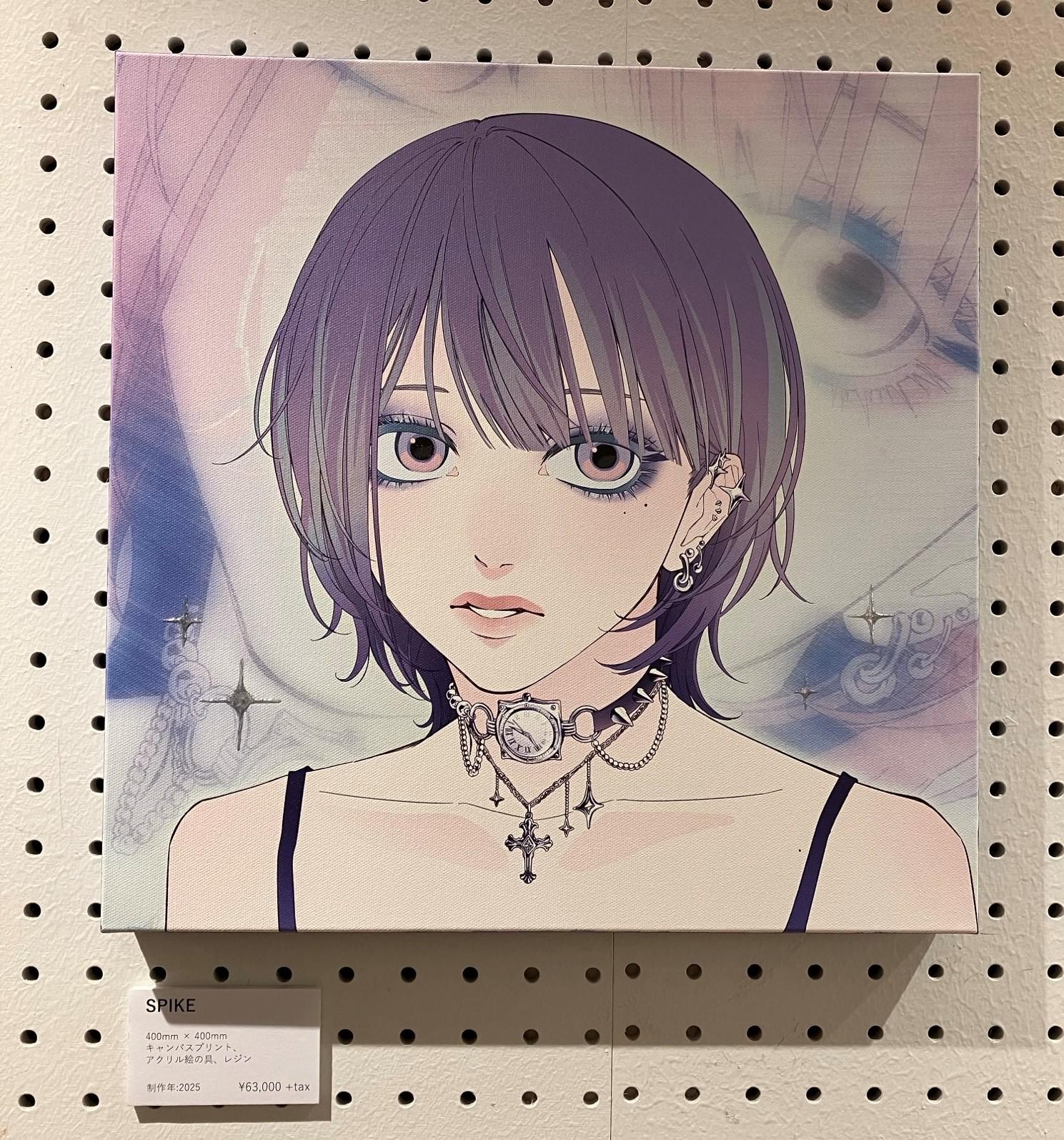 ハヤミ アスカ SPIKE キャンバスプリント 