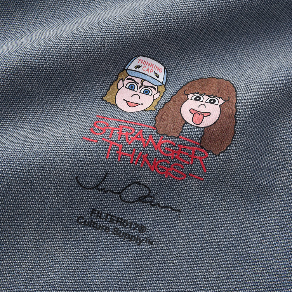 ストレンジャーシングス ダスティン サイン Stranger Things プリントダスティンストレンジャー・シングスA4ファンアート