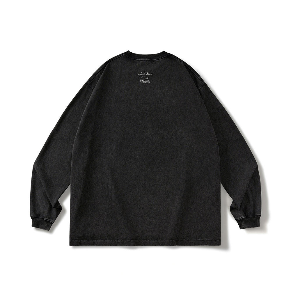 Demogoron （デモゴルゴン）ロングTシャツ ダークブラック　Stranger Things（ストレンジャー・シングス）×Jun Oson×FILTER017® Culture Supply™