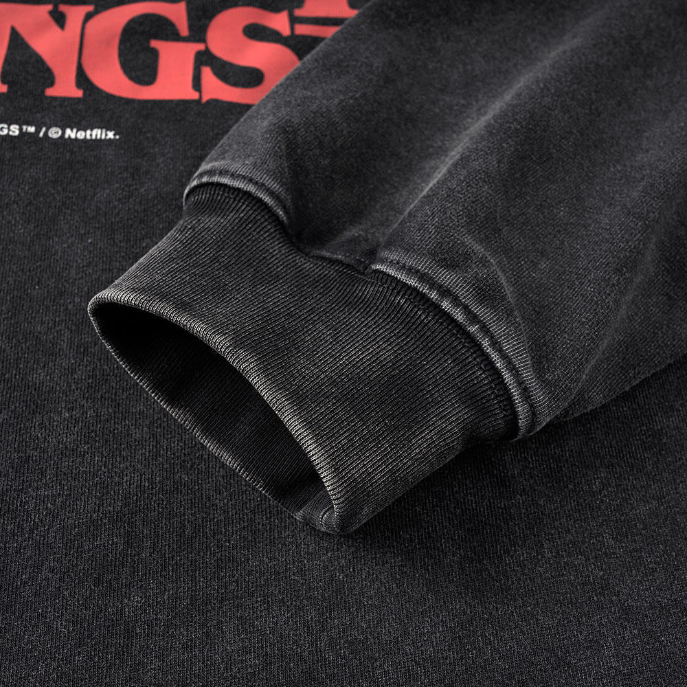 Demogoron （デモゴルゴン）ロングTシャツ ダークブラック　Stranger Things（ストレンジャー・シングス）×Jun Oson×FILTER017® Culture Supply™