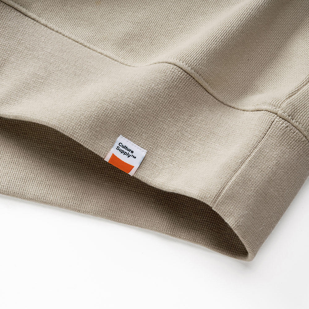 eleven（イレブン）&max（マックス）カレッジロングTシャツ サンドベージュ　Stranger Things（ストレンジャー・シングス）×Jun Oson×FILTER017® Culture Supply™