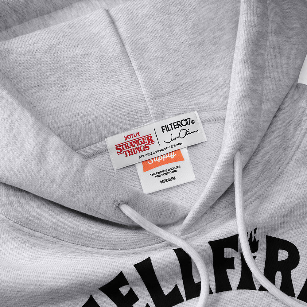 ファイアクラブパーカー スノーホワイト　Stranger Things（ストレンジャー・シングス）×Jun Oson×FILTER017® Culture Supply™