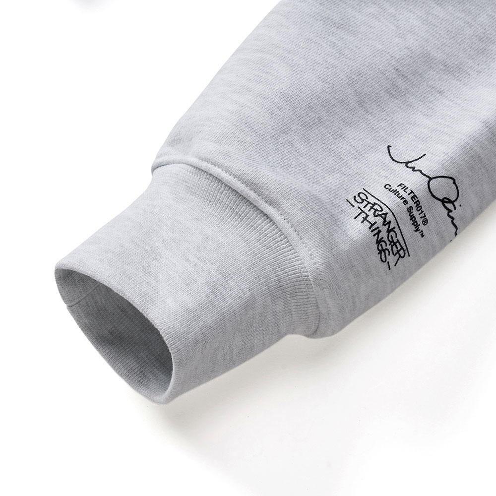 Eleven（イレブン）パーカー  スノーホワイト／ベージュ　Stranger Things（ストレンジャー・シングス）×Jun Oson×FILTER017® Culture Supply™