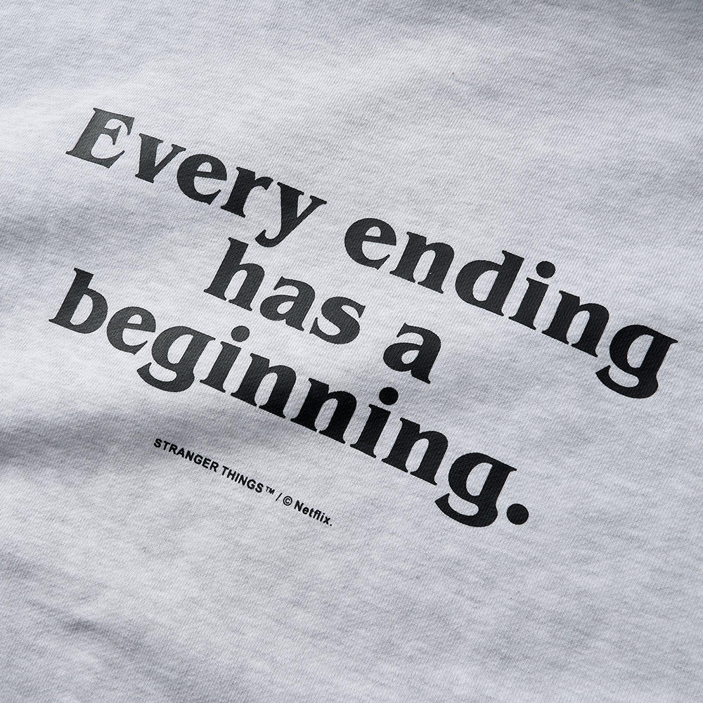 Eleven（イレブン）パーカー  スノーホワイト／ベージュ　Stranger Things（ストレンジャー・シングス）×Jun Oson×FILTER017® Culture Supply™