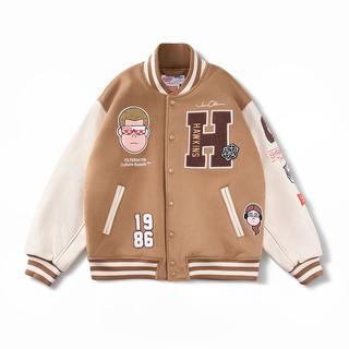 ホーキンススタジャン ベージュ　Stranger Things（ストレンジャー・シングス）×Jun Oson×FILTER017® Culture Supply™