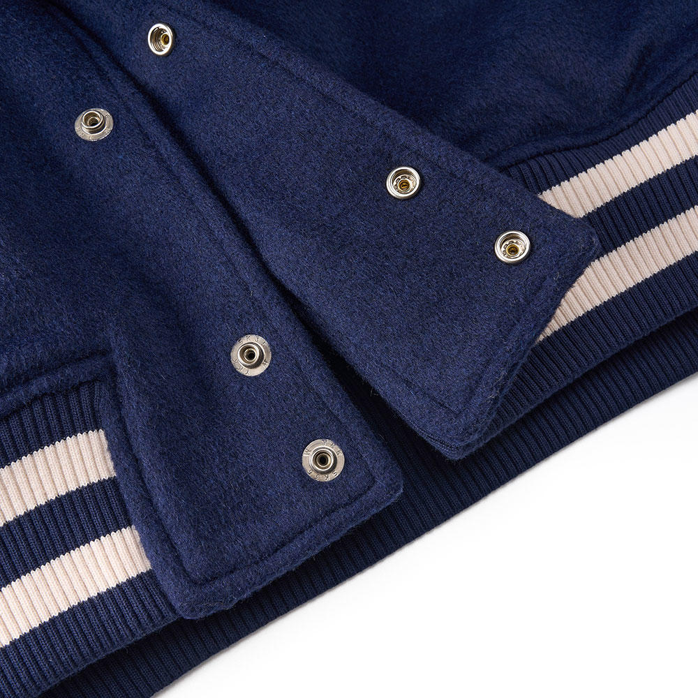 ホーキンススタジャン ダークブルー　Stranger Things（ストレンジャー・シングス）×Jun Oson×FILTER017® Culture Supply™