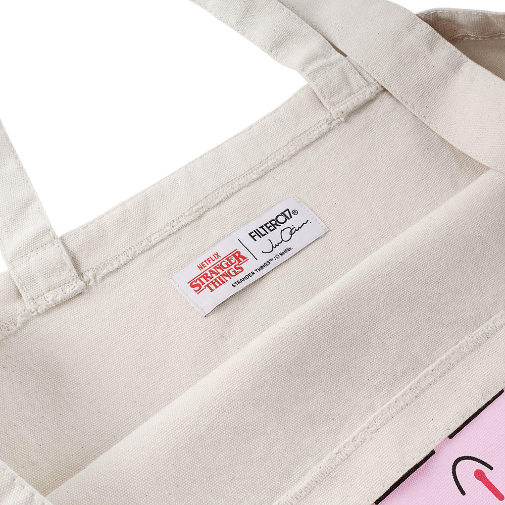 eleven（イレブン）&max（マックス）トートバッグ　Stranger Things（ストレンジャー・シングス）×Jun Oson×FILTER017® Culture Supply™