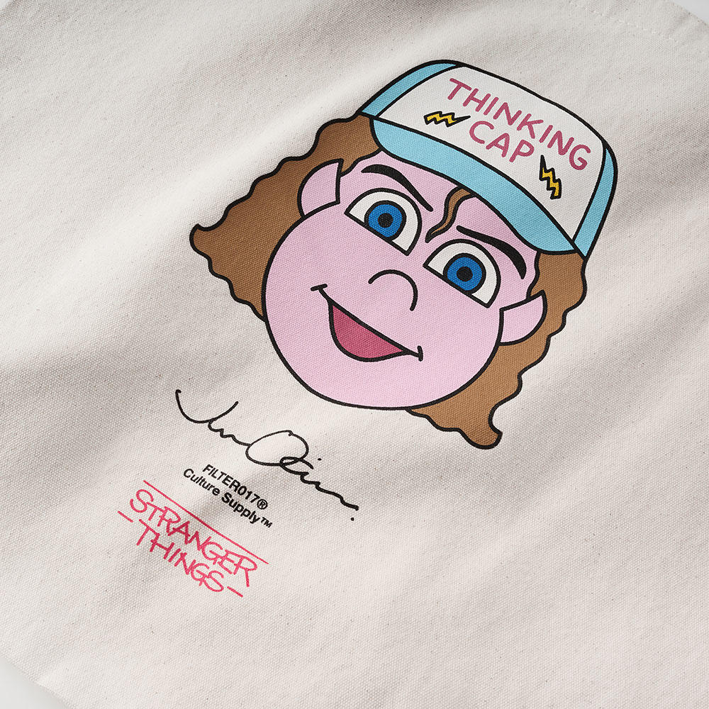 eddie（エディ）&dustin（ダスティン）トートバッグ　Stranger Things（ストレンジャー・シングス）×Jun Oson×FILTER017® Culture Supply™