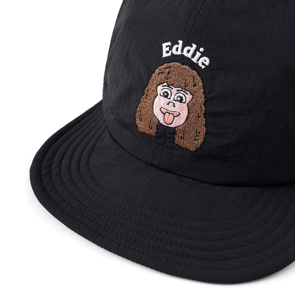 Eddie（エディ）キャップ ブラック　Stranger Things（ストレンジャー・シングス）×Jun Oson×FILTER017® Culture Supply™