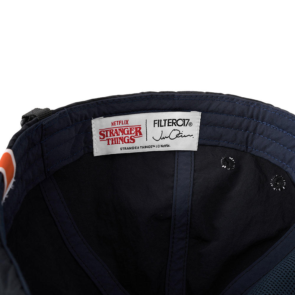 Eddie（エディ）キャップ ブラック　Stranger Things（ストレンジャー・シングス）×Jun Oson×FILTER017® Culture Supply™