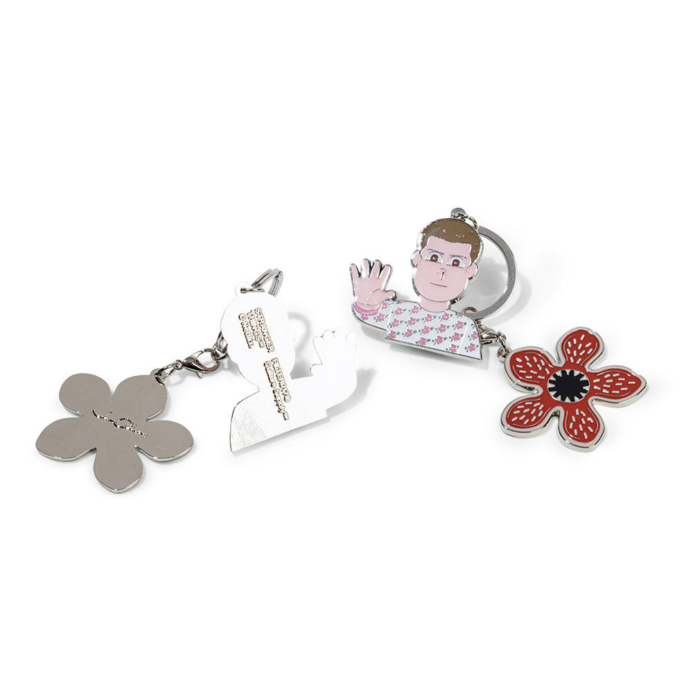 Dustin（ダスティン）金属キーリングシルバー　Stranger Things（ストレンジャー・シングス）×Jun Oson×FILTER017® Culture Supply™