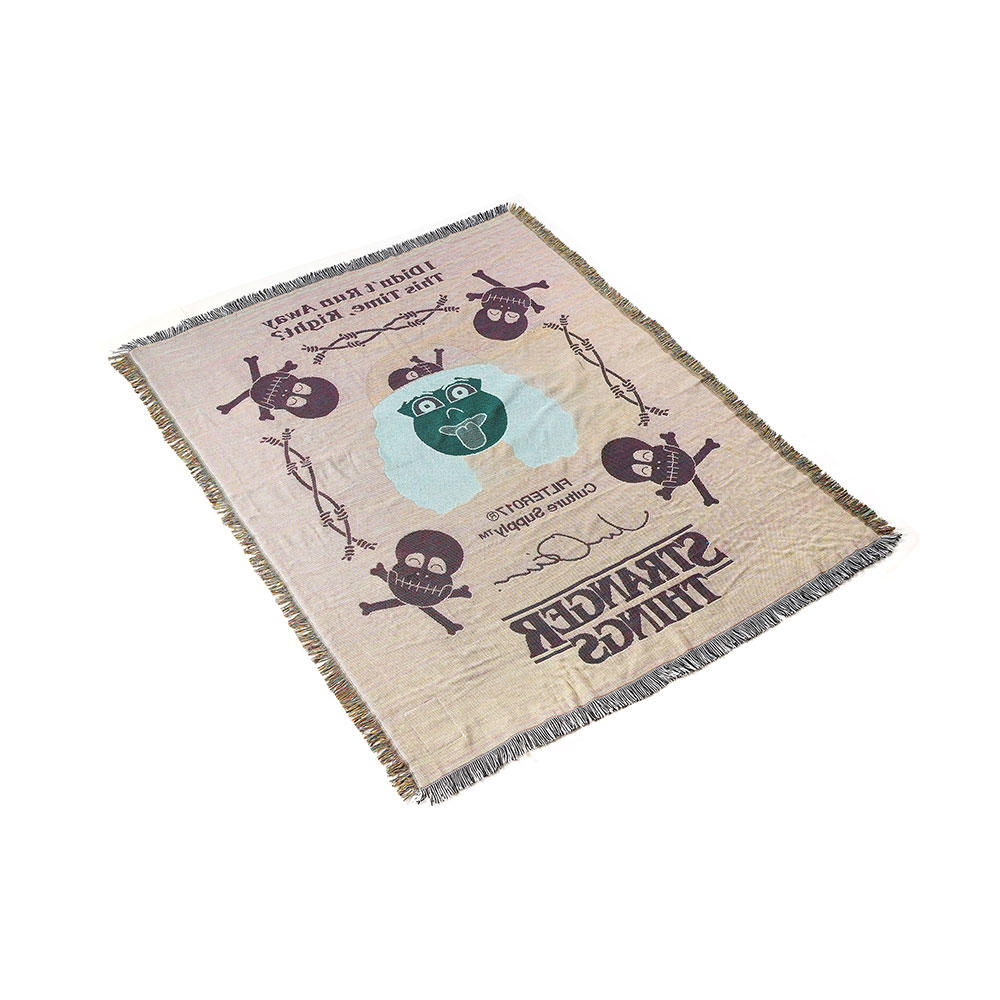 Eddie（エディ）ラグ ブラック　Stranger Things（ストレンジャー・シングス）×Jun Oson×FILTER017® Culture Supply™