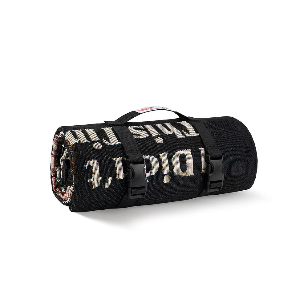 Eddie（エディ）ラグ ブラック　Stranger Things（ストレンジャー・シングス）×Jun Oson×FILTER017® Culture Supply™