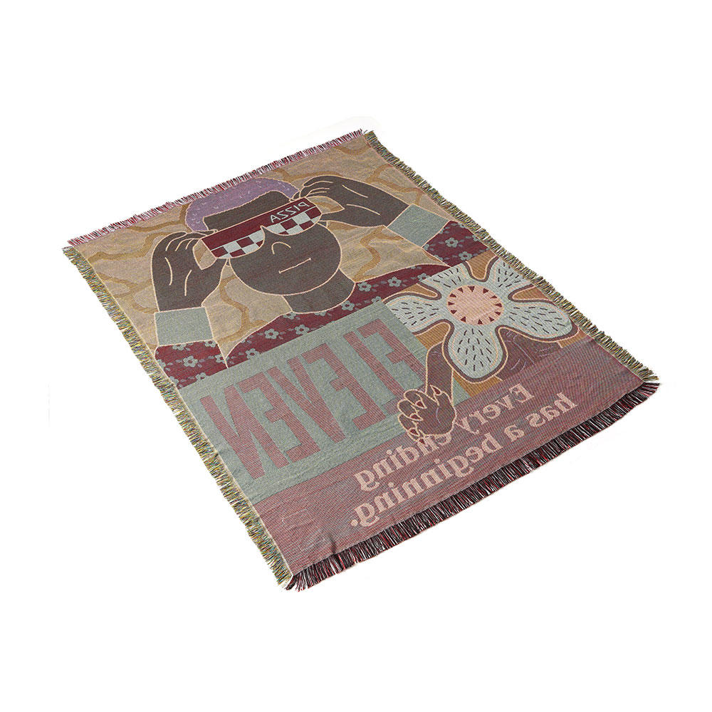 Eleven（イレブン）ラグ グレーパープル　Stranger Things（ストレンジャー・シングス）×Jun Oson×FILTER017® Culture Supply™