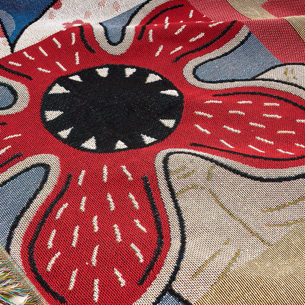 Eleven（イレブン）ラグ グレーパープル　Stranger Things（ストレンジャー・シングス）×Jun Oson×FILTER017® Culture Supply™