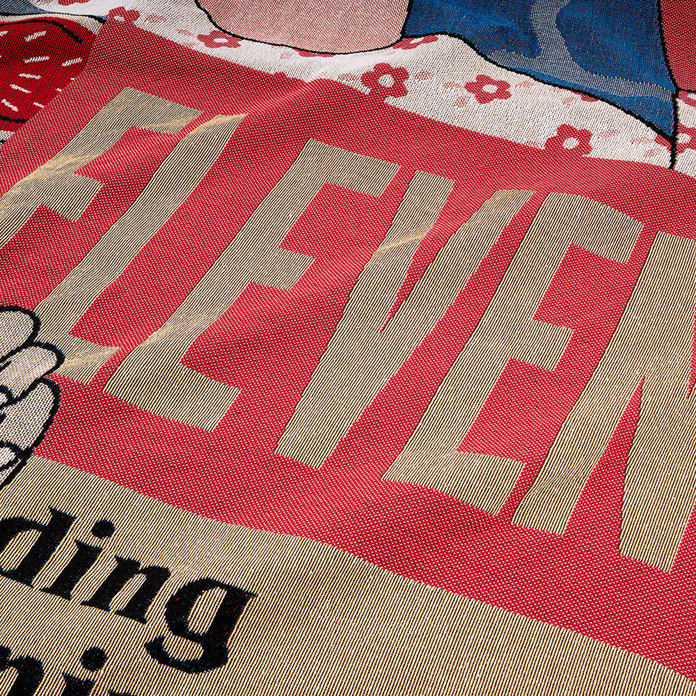 Eleven（イレブン）ラグ グレーパープル　Stranger Things（ストレンジャー・シングス）×Jun Oson×FILTER017® Culture Supply™