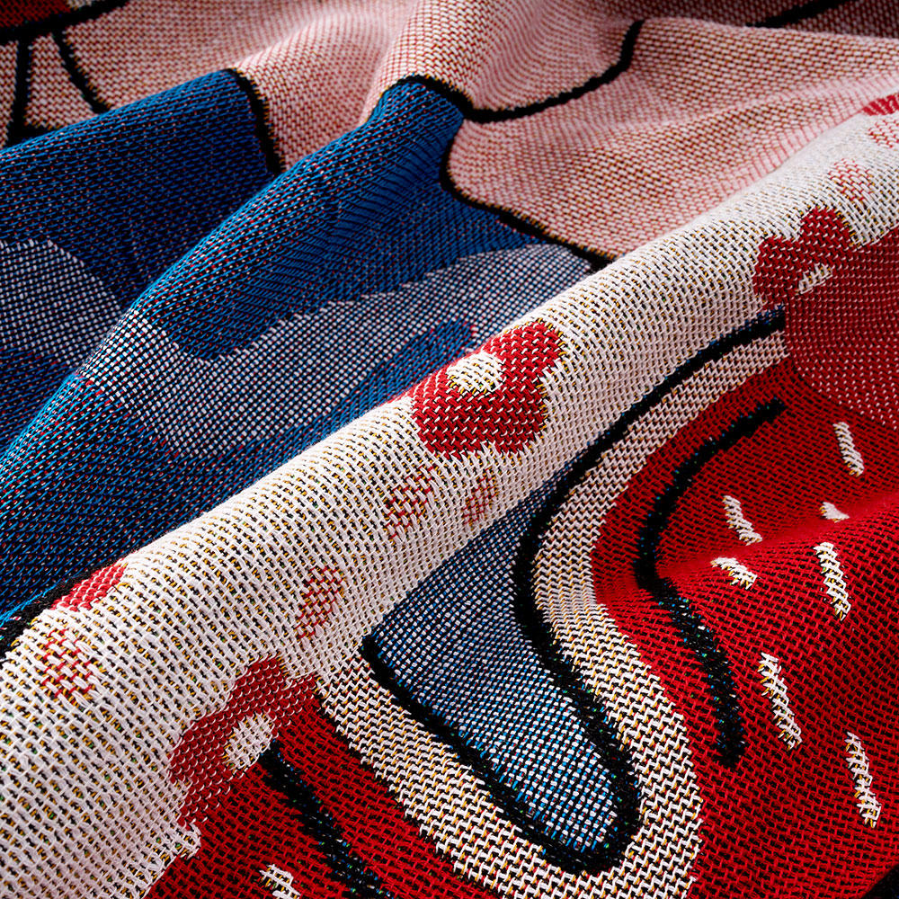 Eleven（イレブン）ラグ グレーパープル　Stranger Things（ストレンジャー・シングス）×Jun Oson×FILTER017® Culture Supply™