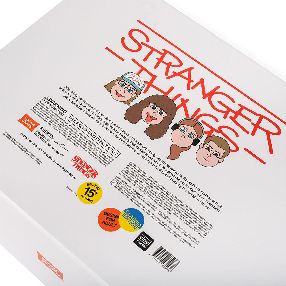 【数量限定】フィギュア 限定クラシック版(４体入り)　Stranger Things（ストレンジャー・シングス）×Jun Oson×FILTER017® Culture Supply™