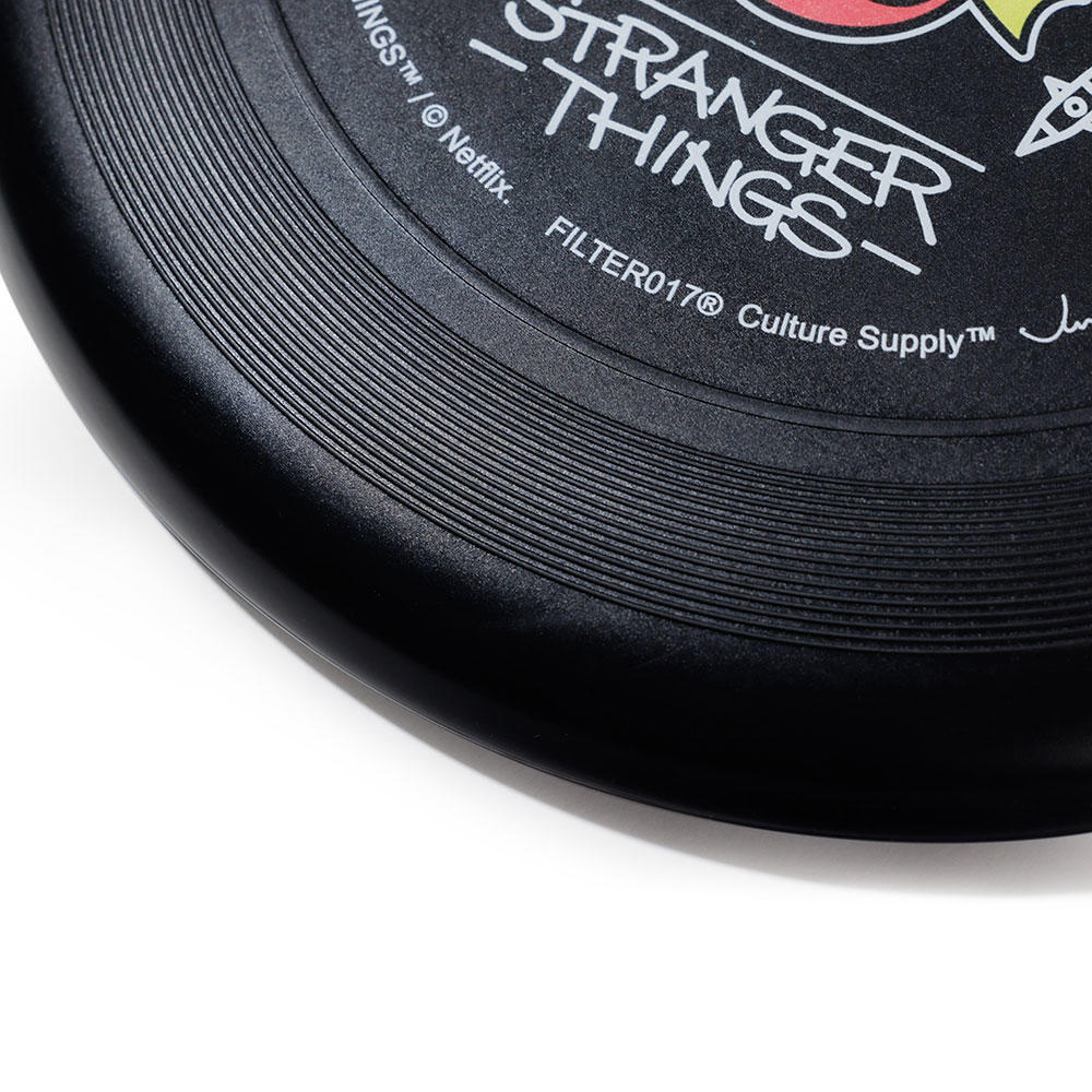 フリスビー ブラック　Stranger Things（ストレンジャー・シングス）×Jun Oson×FILTER017® Culture Supply™
