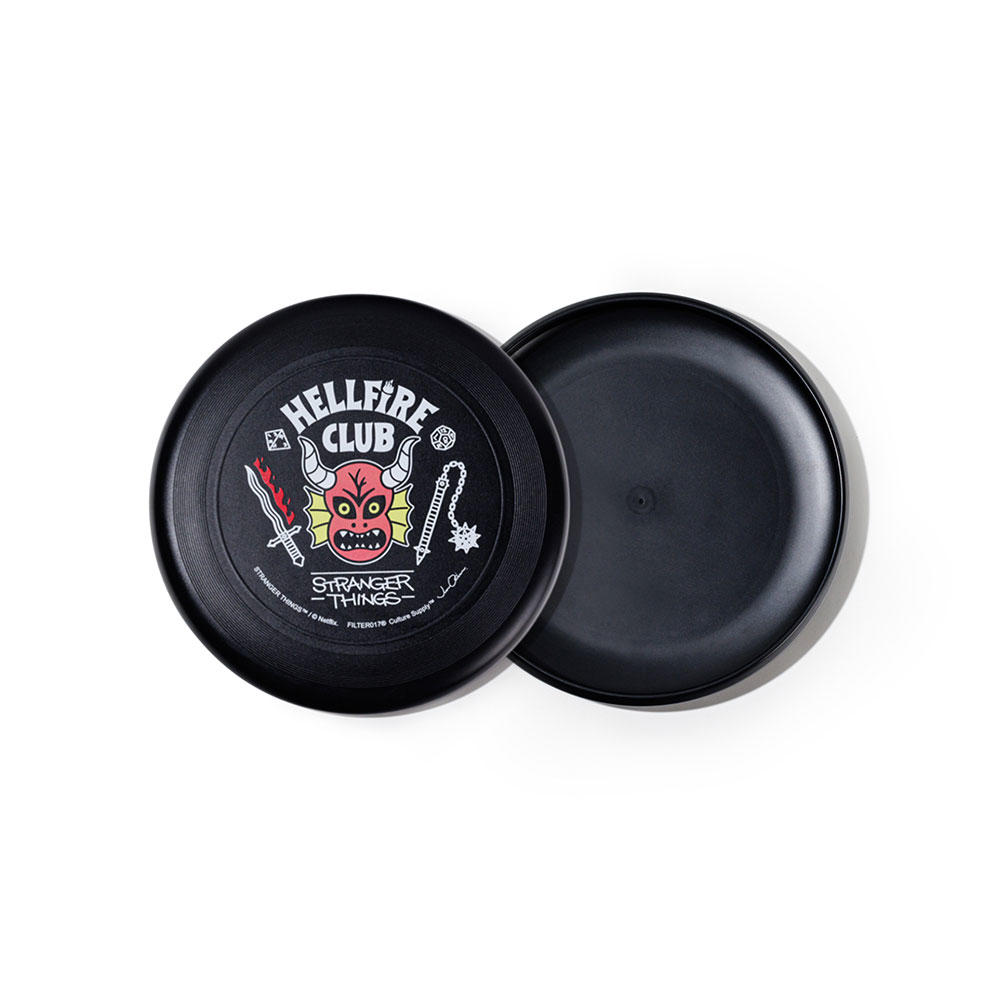フリスビー ブラック　Stranger Things（ストレンジャー・シングス）×Jun Oson×FILTER017® Culture Supply™