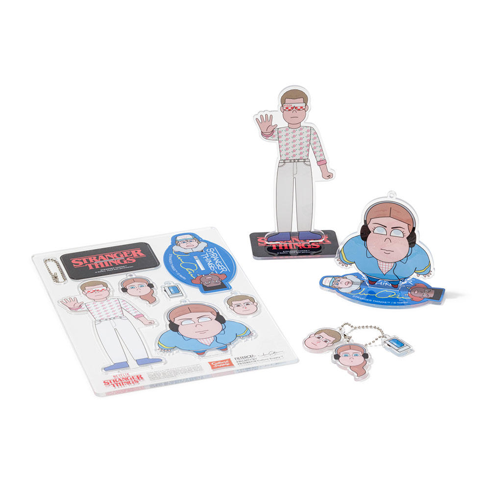 女性チームアクリルグッズ Aセット　Stranger Things（ストレンジャー・シングス）×Jun Oson×FILTER017® Culture Supply™