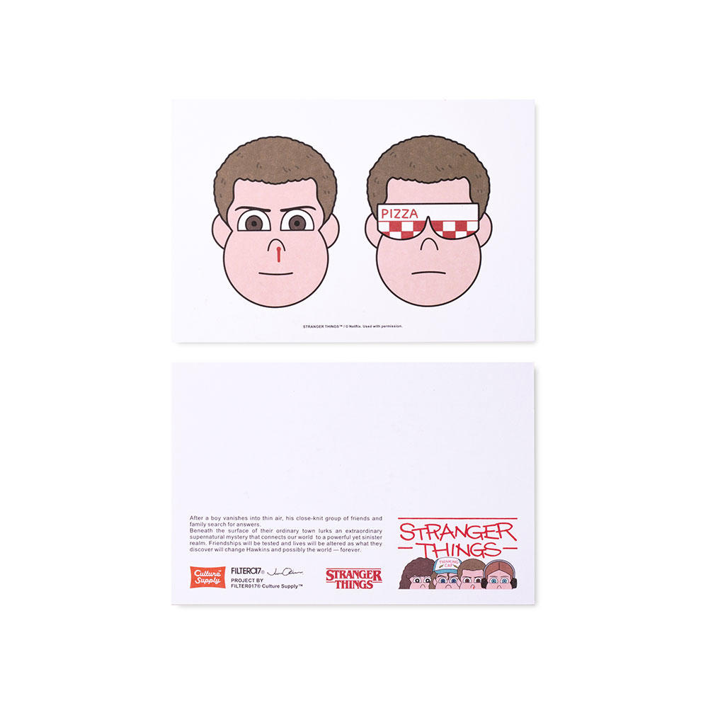 ポストカード12枚セット　Stranger Things（ストレンジャー・シングス）×Jun Oson×FILTER017® Culture Supply™