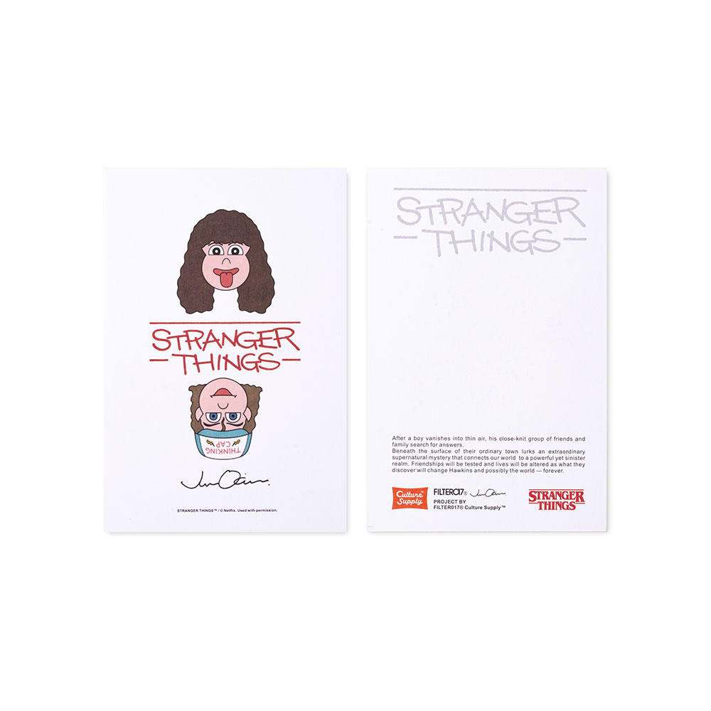 ポストカード12枚セット　Stranger Things（ストレンジャー・シングス）×Jun Oson×FILTER017® Culture Supply™