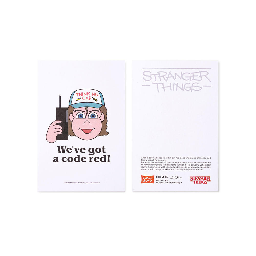 ポストカード12枚セット　Stranger Things（ストレンジャー・シングス）×Jun Oson×FILTER017® Culture Supply™