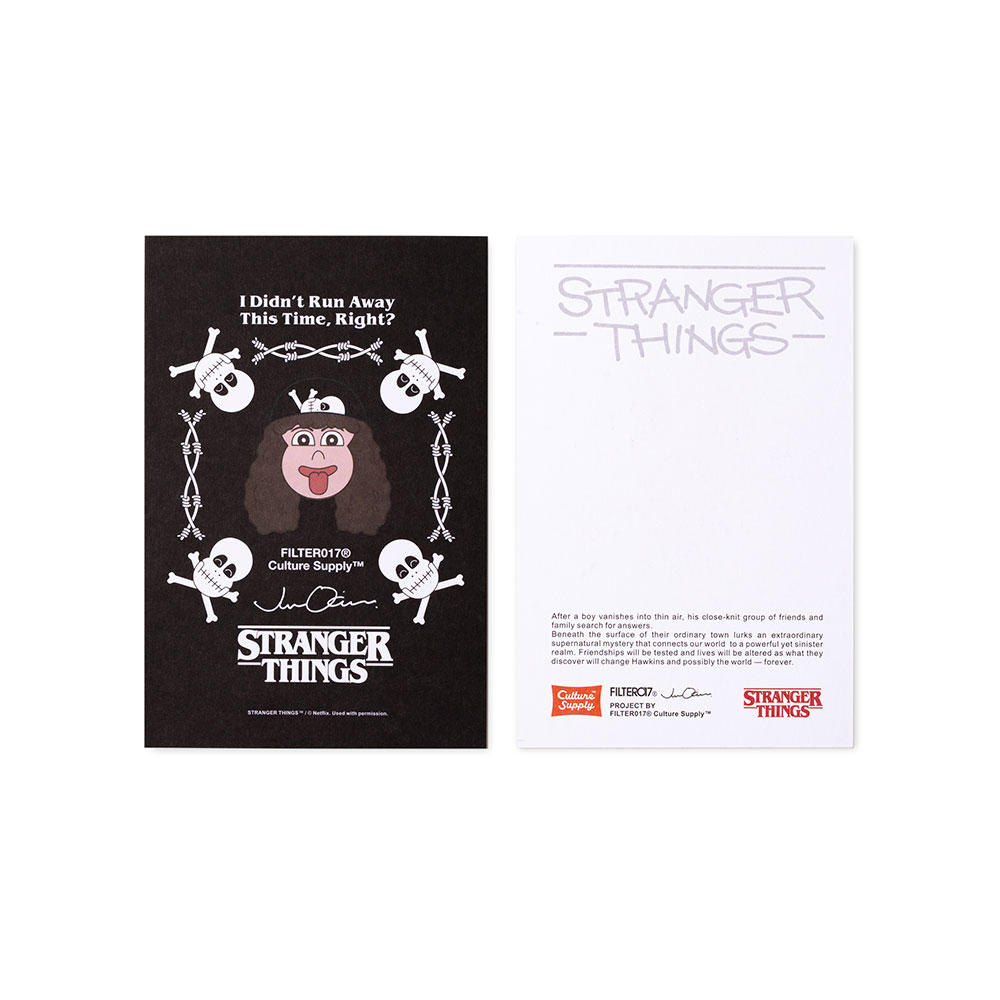 ポストカード12枚セット　Stranger Things（ストレンジャー・シングス）×Jun Oson×FILTER017® Culture Supply™